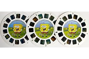 FISHER-PRICE COMPLETE Set of 3 SPONGEBOB SQUAREPANTS View Master DISCS w/ Bubblestand, Gary Takes a Bath, & Frankendoodle (2003 Fisher Price) by SpongeBob SquarePants