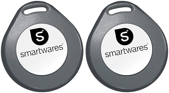 Smartwares SA78T/2 2 NFC Plaketten for SA78C CodeSchloss, Grey 2 Stück