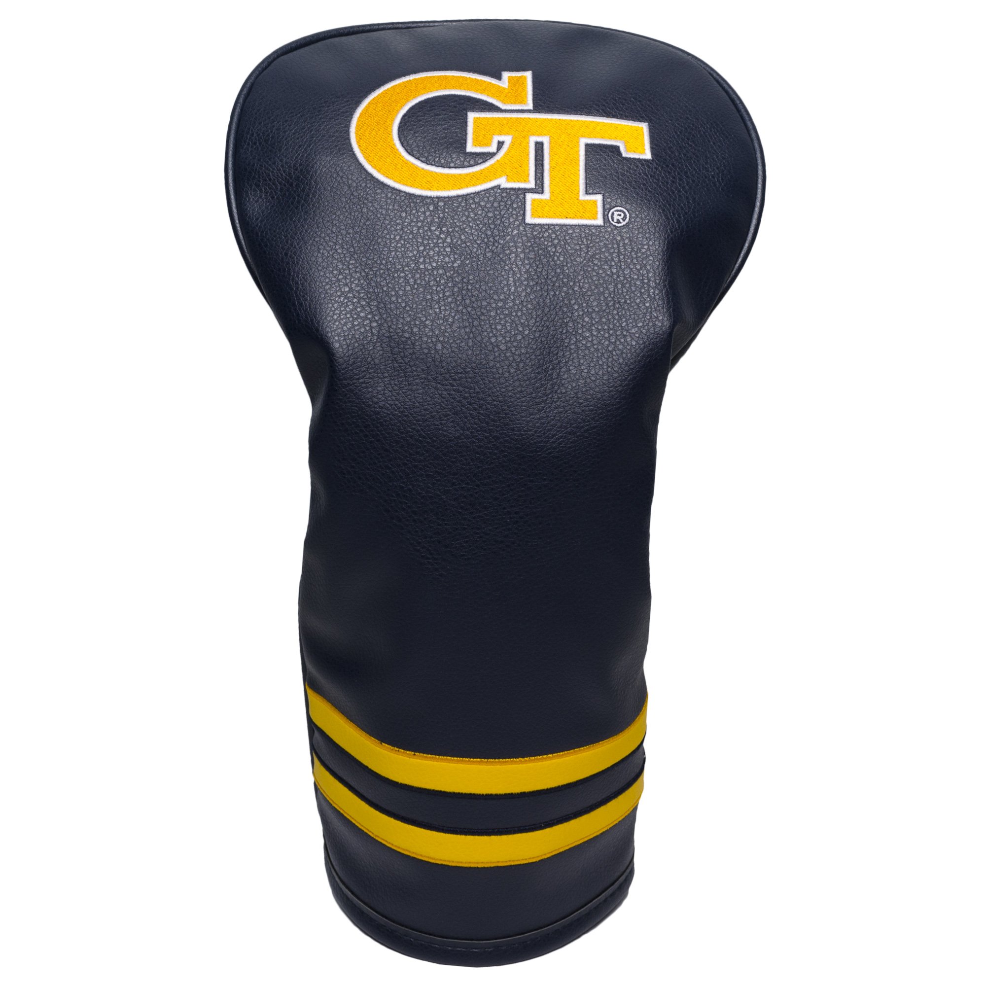 Team Golf NCAA Georgia Tech Yellow Jackets Vintage Driver Head Cover Vintage Driver Golf Club Headcover, Form Fitting Design, Retro Design & Superb Embroidery