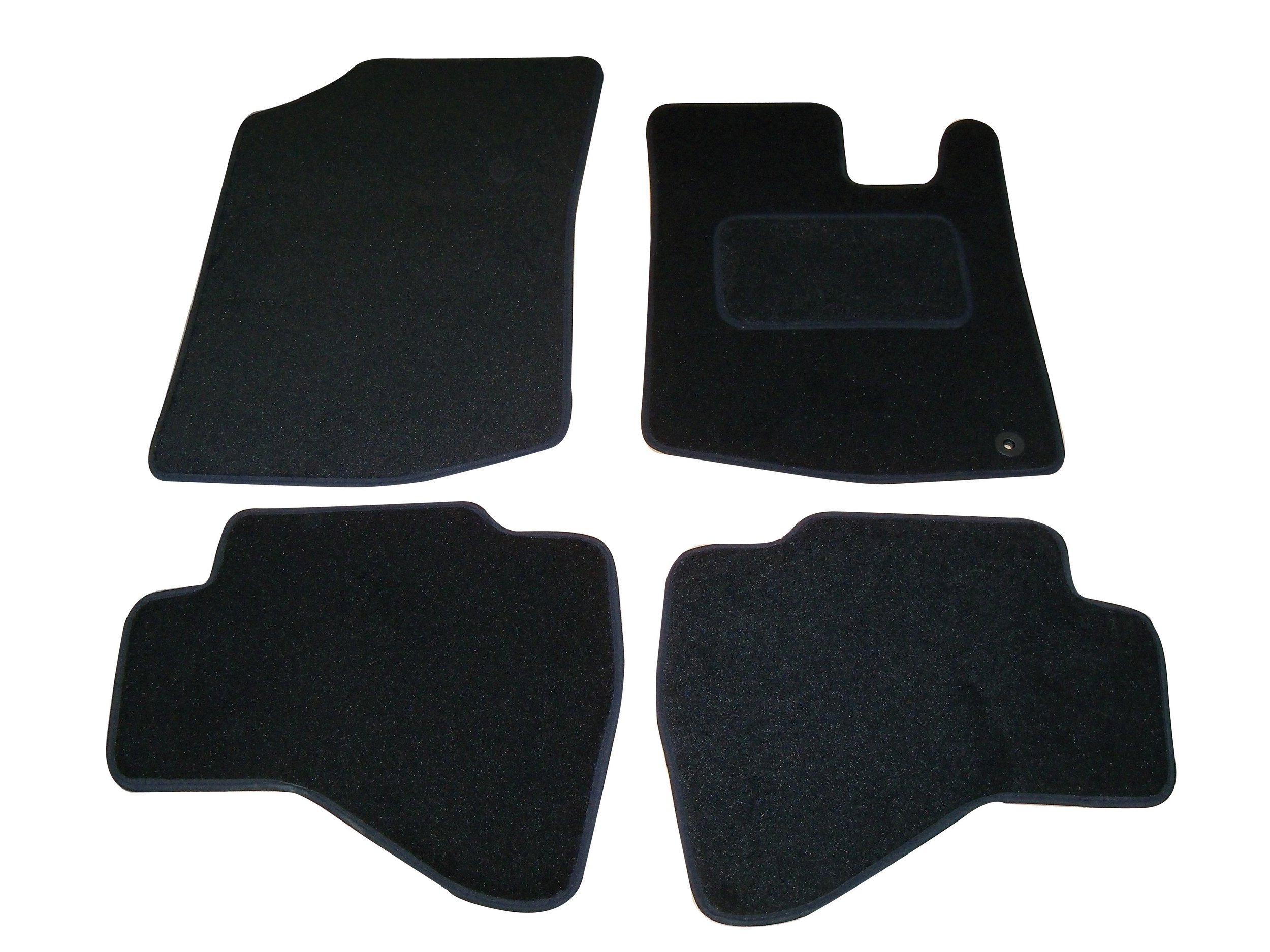 Sakura Car Mats for Peugeot 107 Fits All 107S - Black