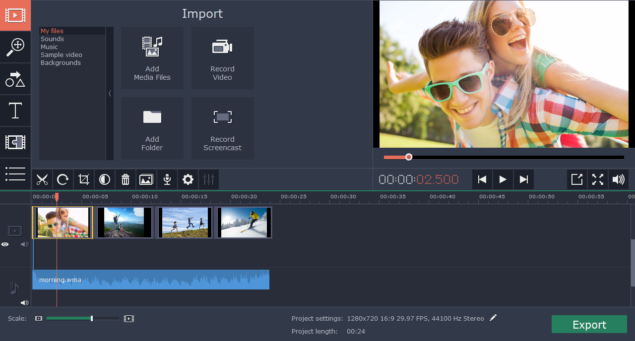 Movavi Video Editor for Mac 4 Business Edition [Download]