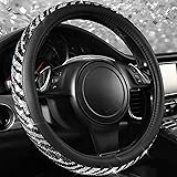 CAR PASS Bling Diamond Leather Steering Wheel