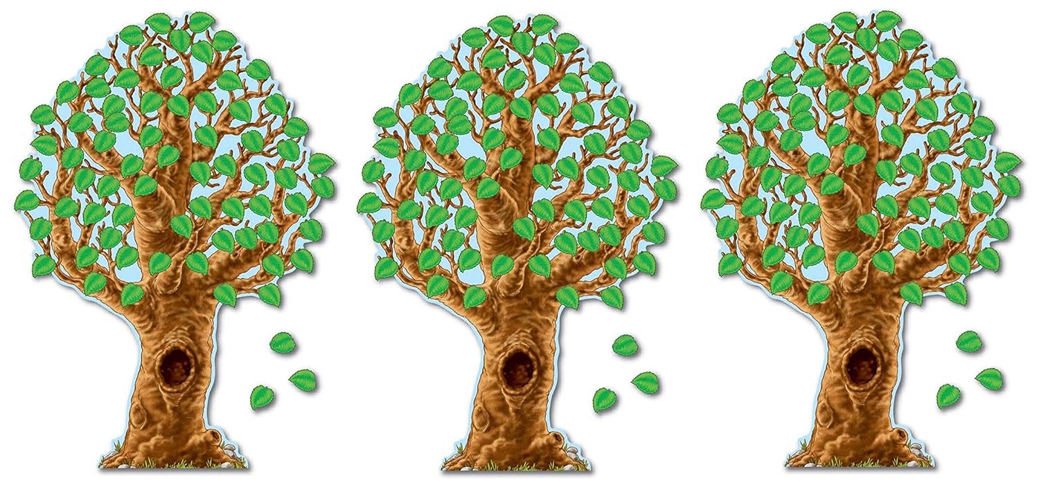 CarsonDellosa Big Realistic Tree Bulletin Board Set (110007) (Тhrее