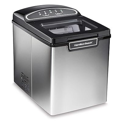 Hamilton Beach 86150 Countertop Ice Maker 28 Pounds Per Day