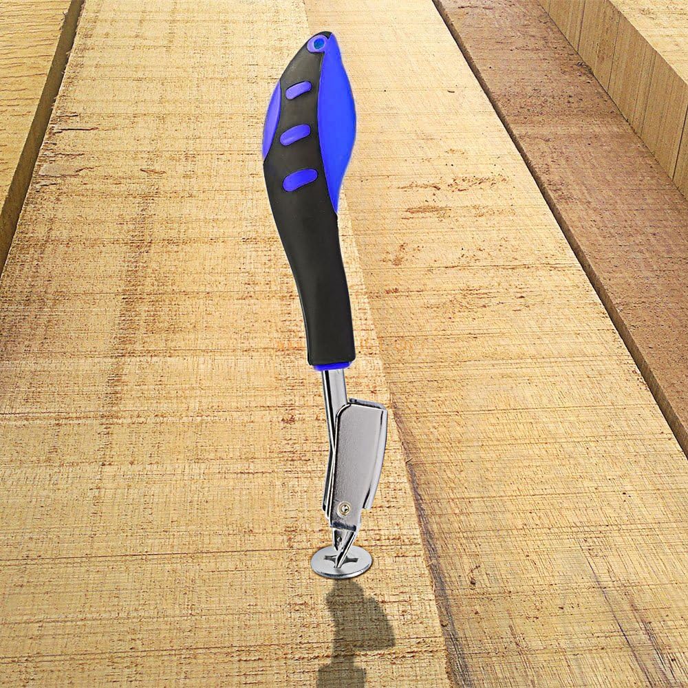 WolfWill Upholstery and Construction Heavy Duty Staple Remover Tack Lifter Office Claw Tools Blue: Home Improvement