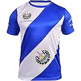 Fury El Salvador Football Shirt- El Salvador Soccer Jersey Camiseta de Futbol de El Salvador Jersey Hombres/Men/Women/Unisex