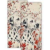 cromcu Dalmatian Dog Hand Towel for 2 Pack,Bath Hand Towels for Bathroom Decorative Soft Absorbent Dish Towels for Kitchen, Gym, Hotel, Spa, Sport Home Decor Gifts, 14.5x28 Inch