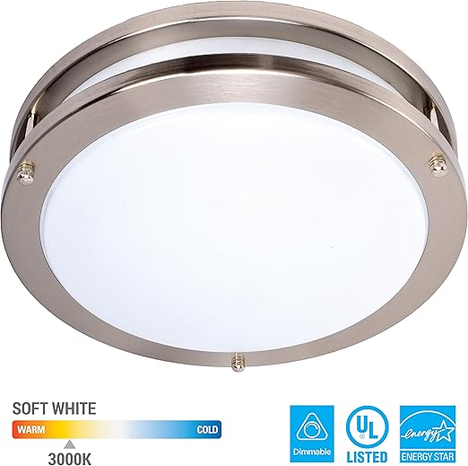 Kor 14 Inch Led Ceiling Light Fixture 21w 1500lm 3000k Soft White Color Dimmable Light Energy Efficient And Easy Installation Ideal For Living
