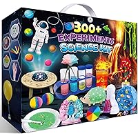 UNGLINGA 300+ Experiments Science Kits for Kids, Birthday Toys Gifts Idea for Boys Girls, S.T.E.M Educational Project, Volcan