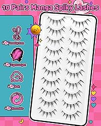 False Eyelashes Faux Mink Lashes - Manga Lashes