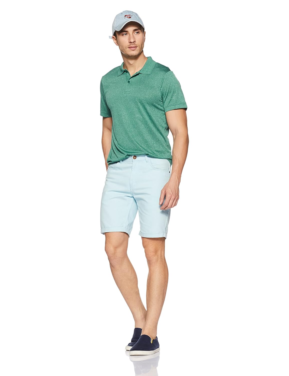 adidas men's plain regular fit polo