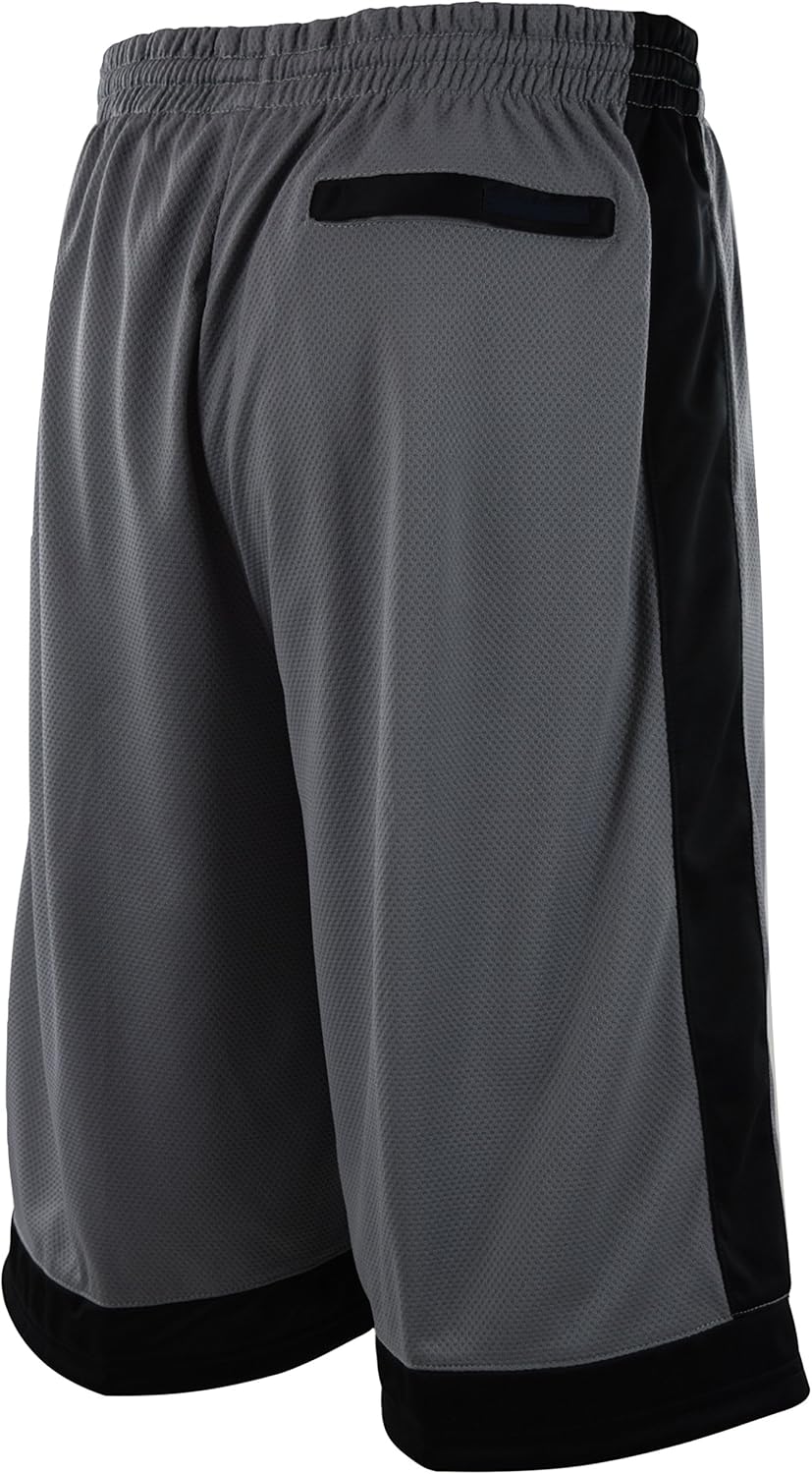 ChoiceApparel Mens Solid Color Basketball Training Shorts with Pockets and Drawstring: Clothing