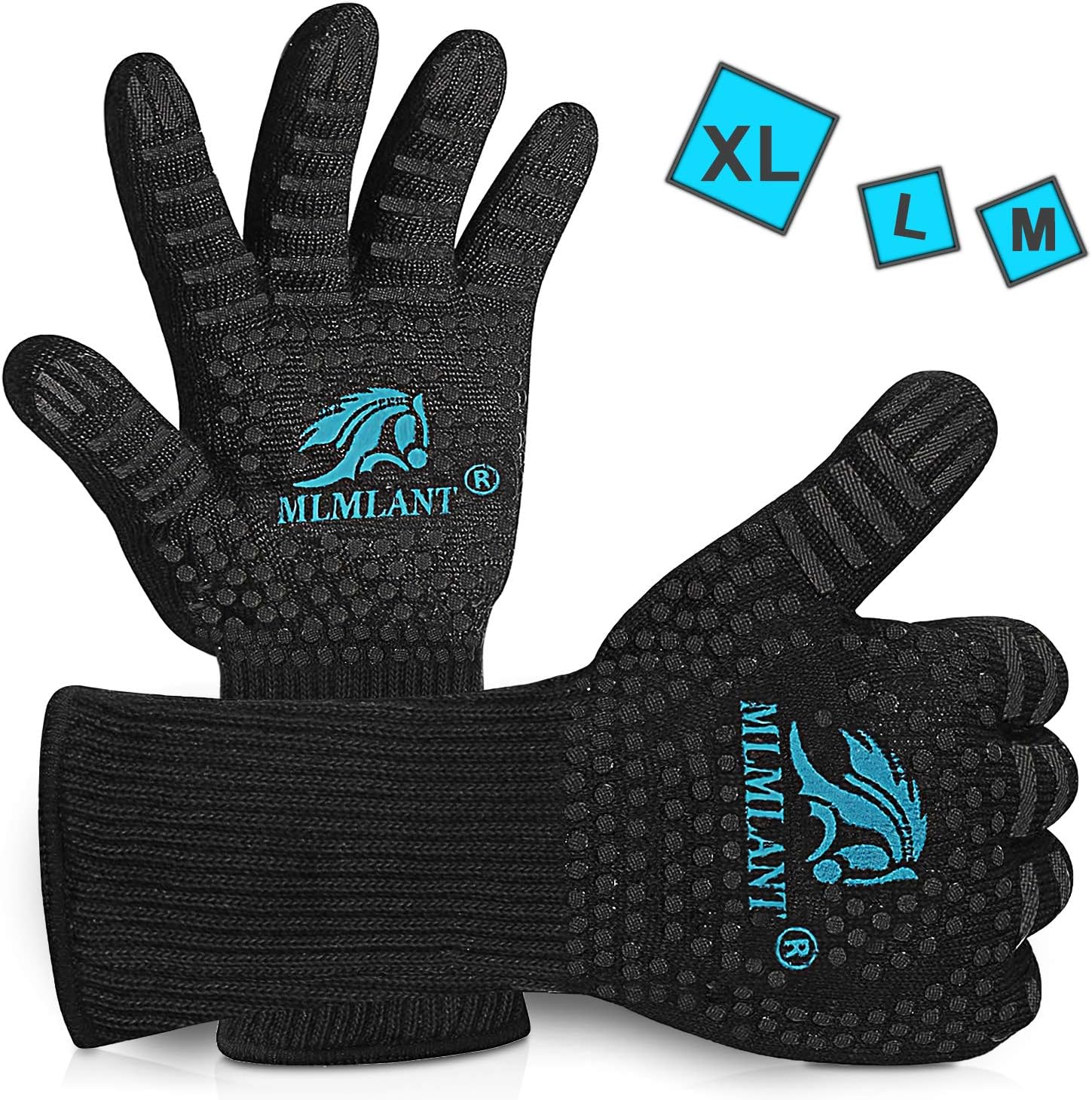 guanti isolati per grigliare