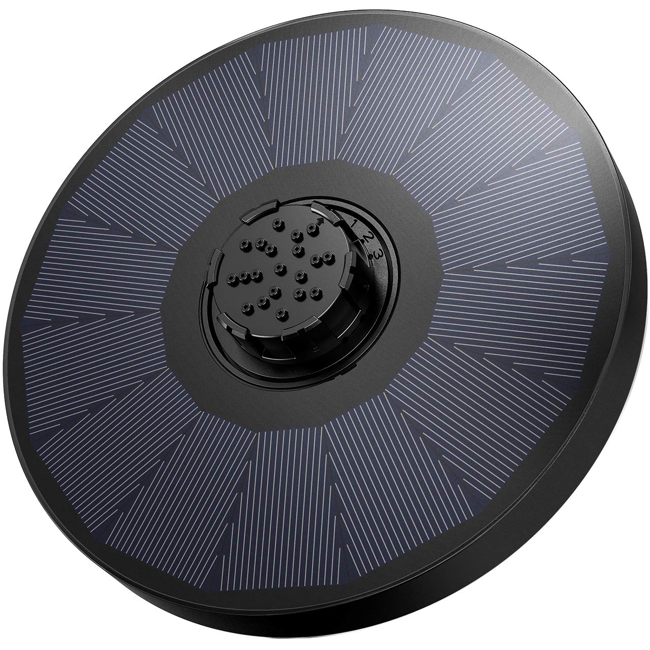 Okmee Gd087b Solar Water Fountain 4 In 1 Nozzle 2 2w Pump With 4 Styles For Bird Bath Pond Pool Fish Tank Aquarium And Garden Black Standard Buy Online In Colombia At Desertcart Co Productid 187302272