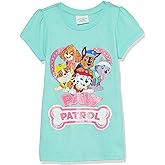 Nickelodeon Girls Paw Patrol Girls T-Shirt - Skye, MarshallT-Shirt