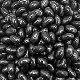 Black Licorice Jelly Beans, Old Fashioned Candy, 2 Lb Bag | Licorice Candy with Bold Flavor