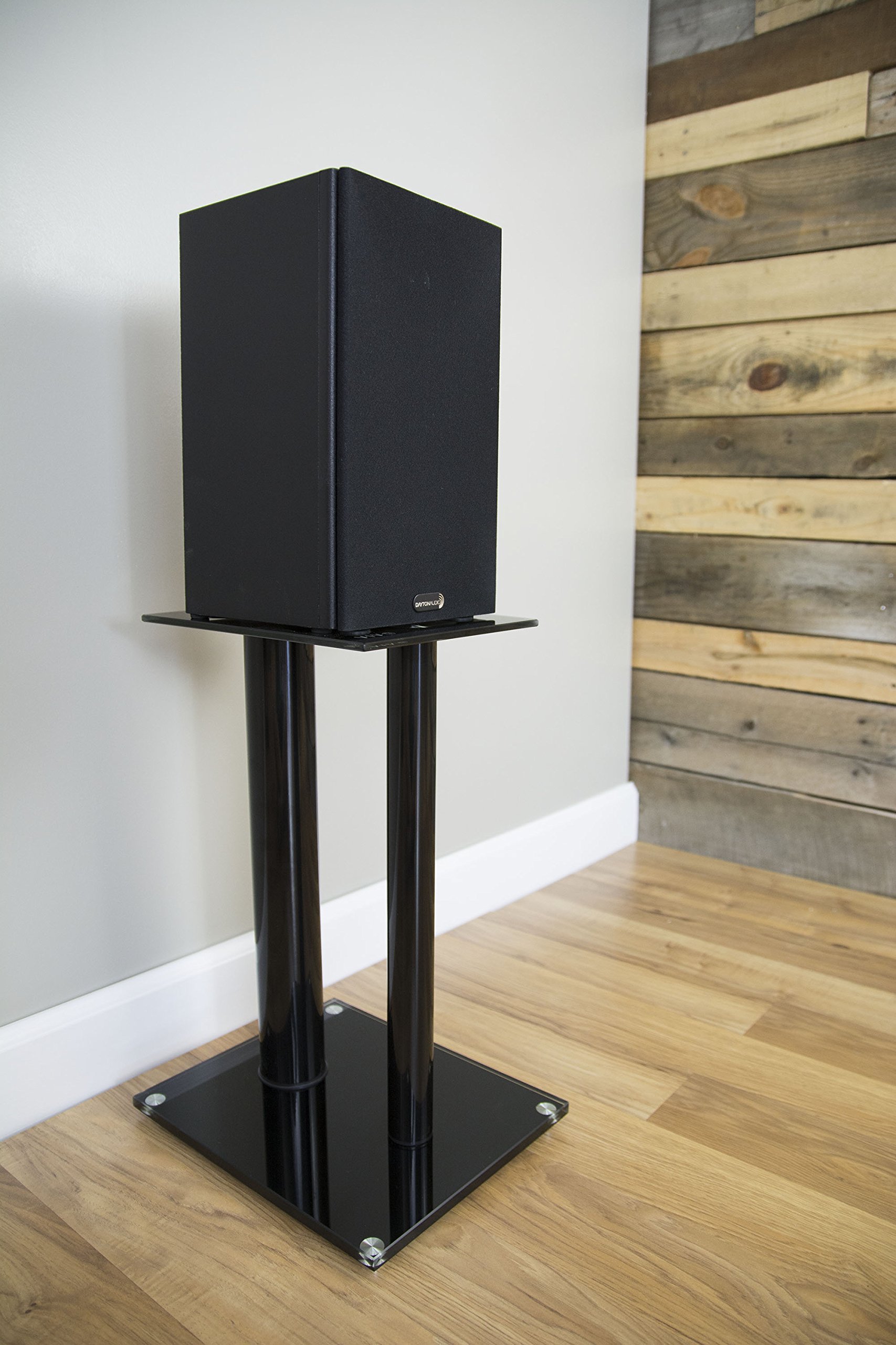 VIVO Premium Universal Floor Speaker Stands Dual Pillar for Surround