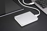 Toshiba Canvio Flex 4TB Portable External Hard Drive USB-C USB 3.0 Silver view 2