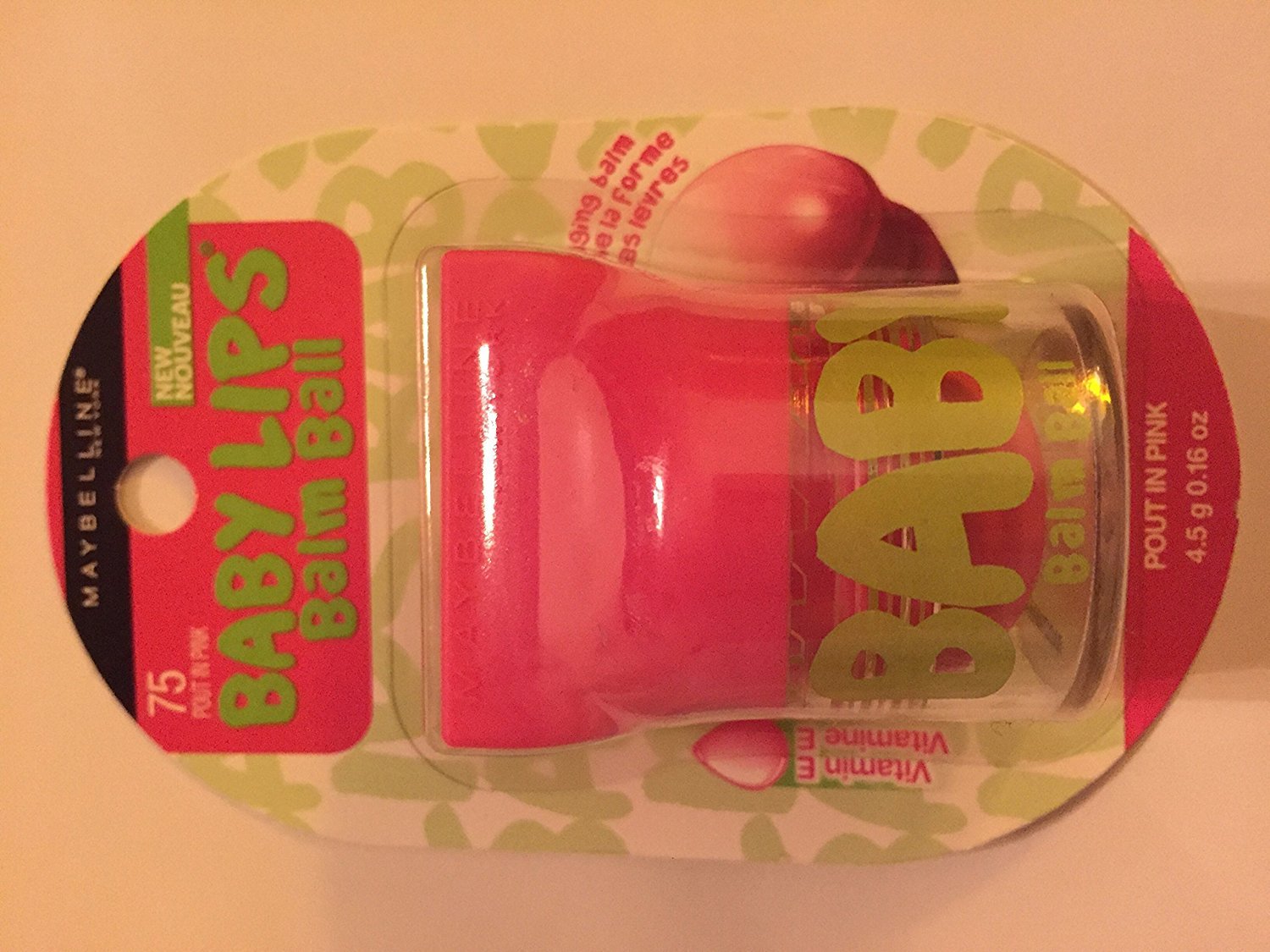 maybelline baby lips balm ball