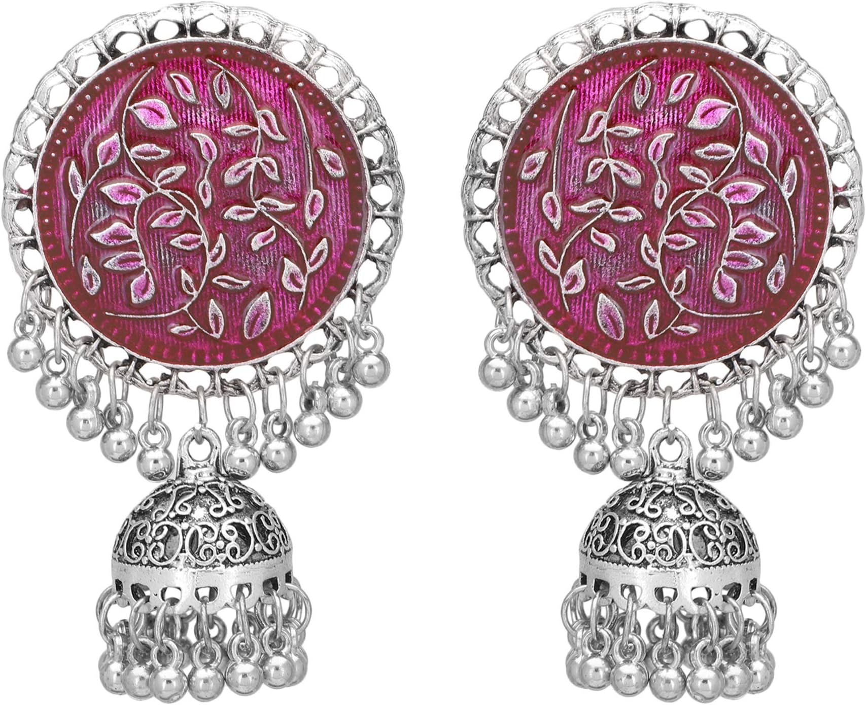 Non-Precious Metal Alloy Earrings For Women & Girls