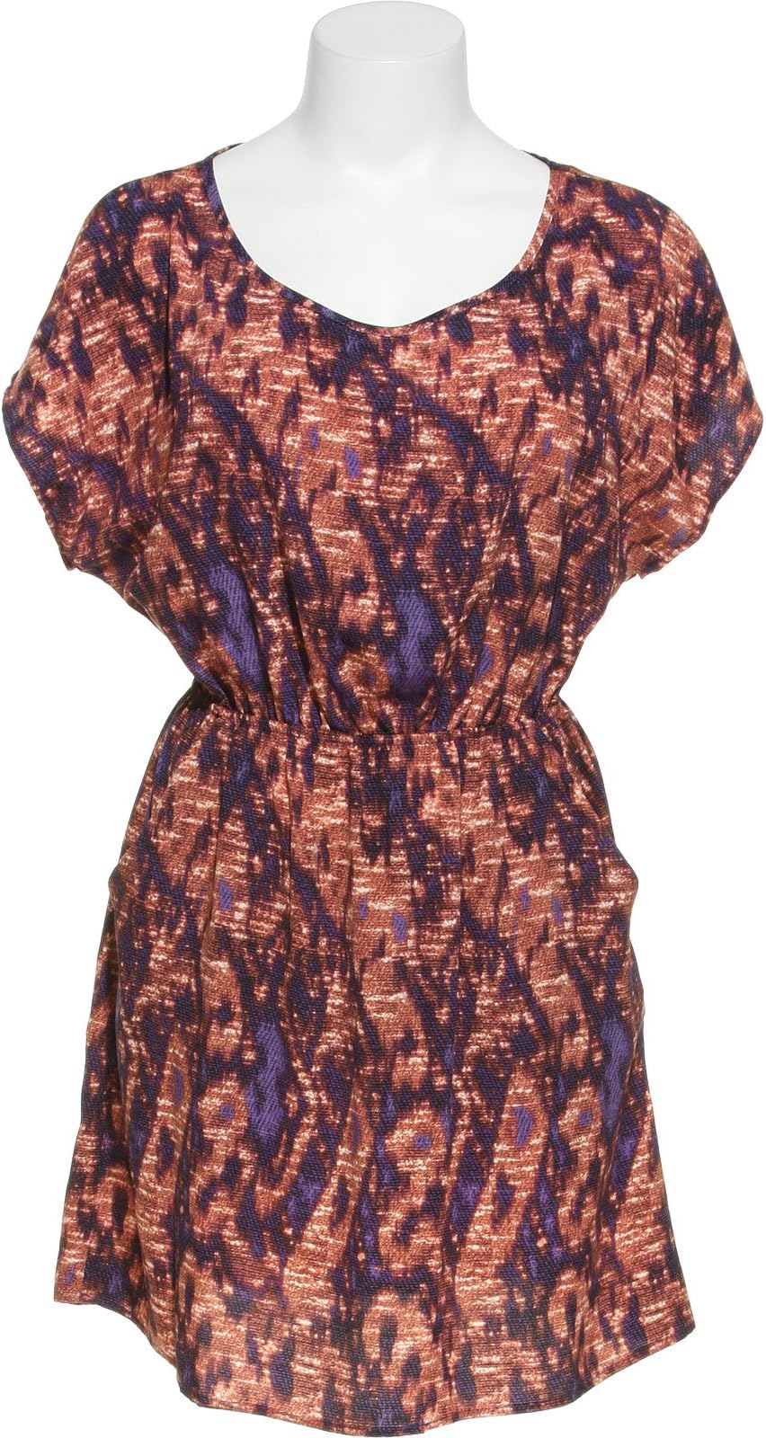 ILLA ILLA Multi-Colored Tunic Dress with Elasticized Waist