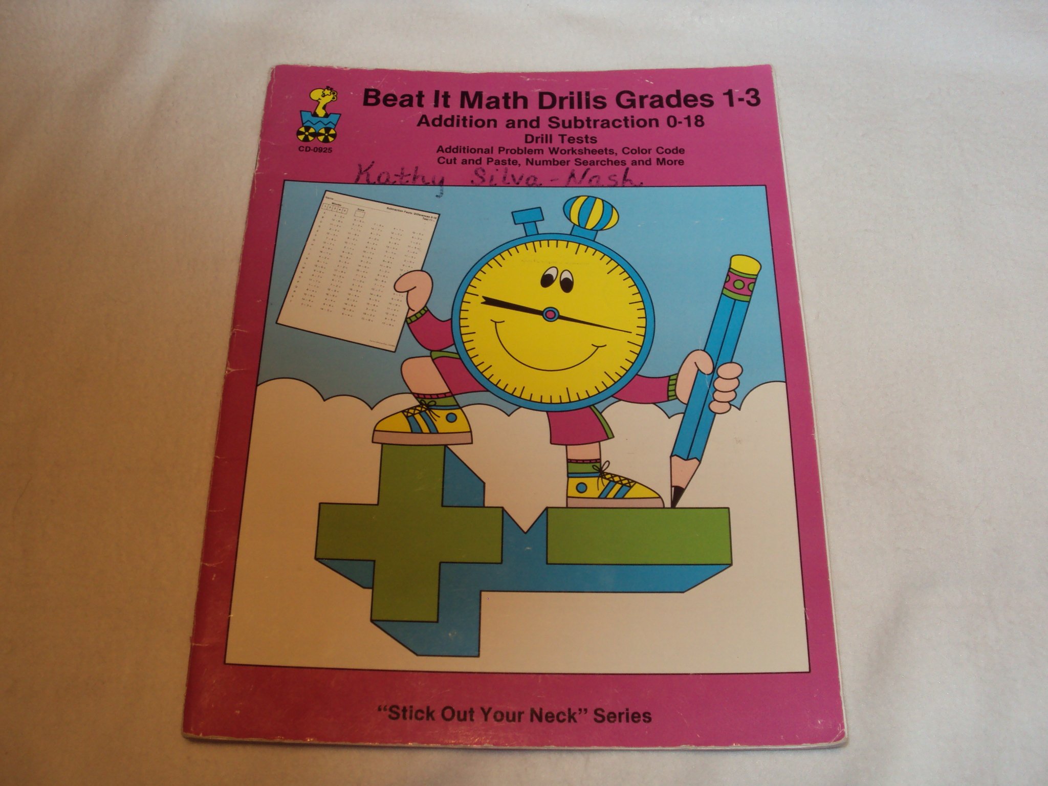 Drills Addition Subtraction 0-18 and Math Beat 1-3 ... Grades It Subtraction Math 0-18 Grades Beat Addition Drills 1-3 It and ...