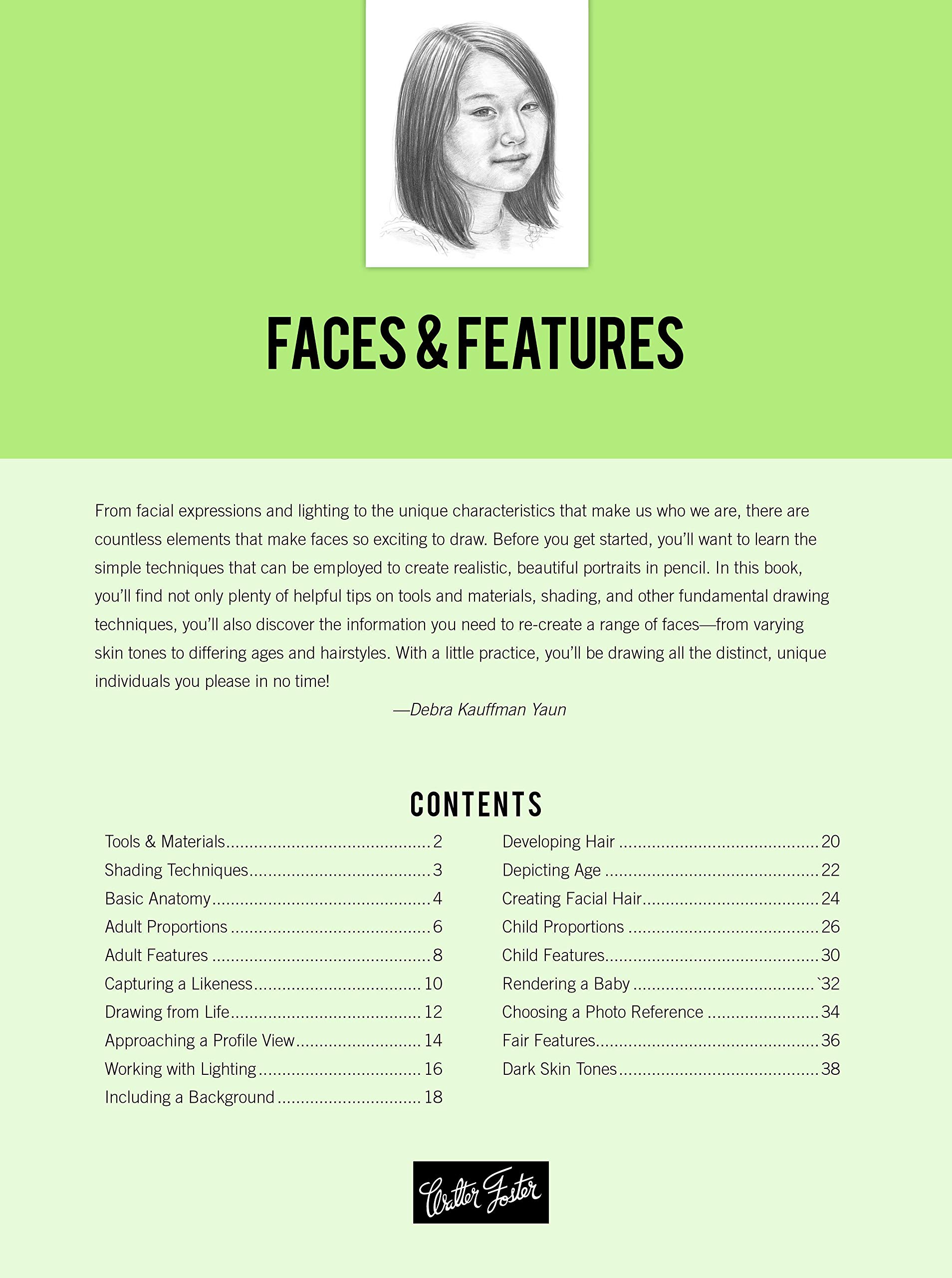 Mua Drawing: Faces & Features: Learn to draw step by step (How to Draw ...