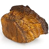 YATOJUZI Tiger's Eye 1.8-2.2" Natural Raw Stones