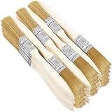 Kurtzy 36pk Chip Paint Brushes 0.5 Inch Wooden Handle for Paint Stains Varnish view 5