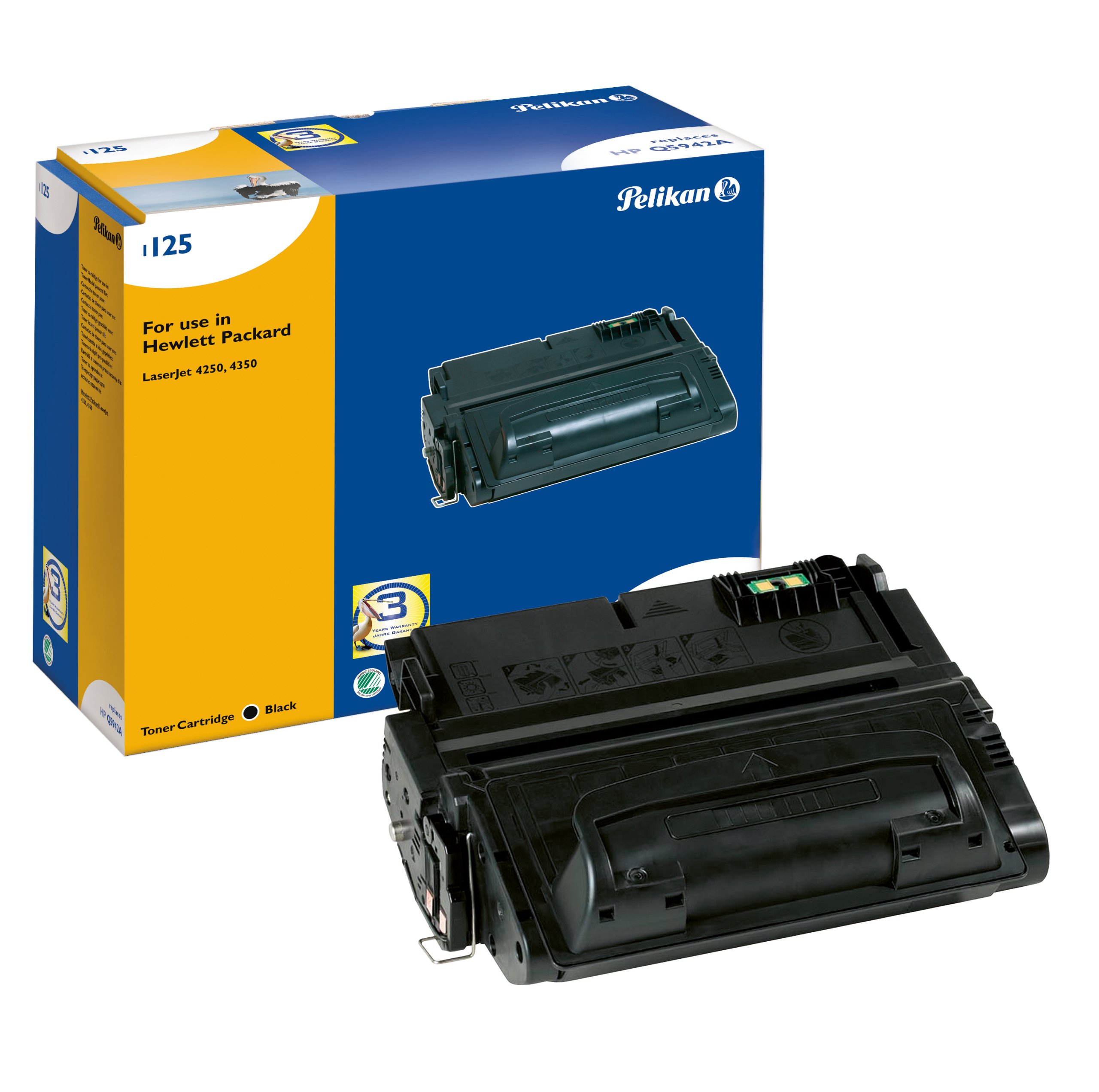 Pelikan 1125 - Toner cartridge ( replaces HP Q5942A ) - 1 x black - 10000 pages