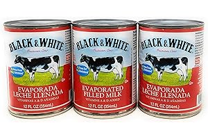 BLACK AND WHITE Black & White Evaporated Filled Milk 12fl.oz, 3 Pack