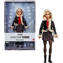 The Fifteenth Doctor Barbie Doll, Dr. Who Collectible With Doll Stand & Certificate Of Authenticity