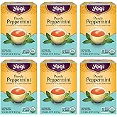 Yogi Tea - Purely Peppermint Tea (6 Pack) - Supports Healthy Digestion - Caffeine Free - 96 Organic Herbal Tea Bags