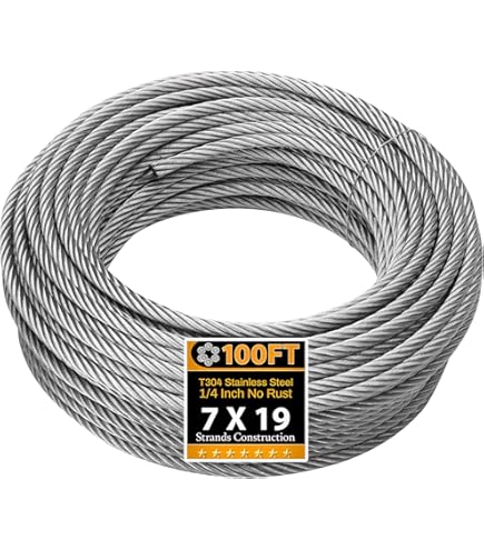 Generic Galvanized Steel 7x19 7/32