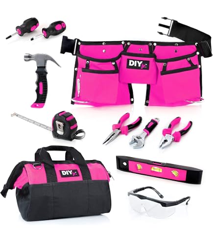 Amazon.com: My First Tool Set by DIYjr Real Steel Forged Tools for