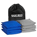 Cornhole Bags Set of 8 Regulation Weight & Size