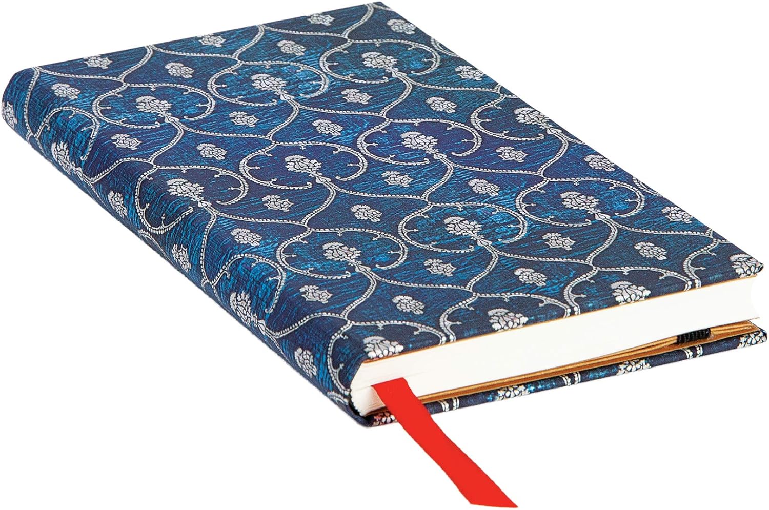 Paperblanks Hardcover Journal Blue Velvet, Slim (180 x 95) - Image 4
