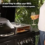 VonHaus BBQ Pizza Oven Outdoor with Stone Included 12 inch view 2