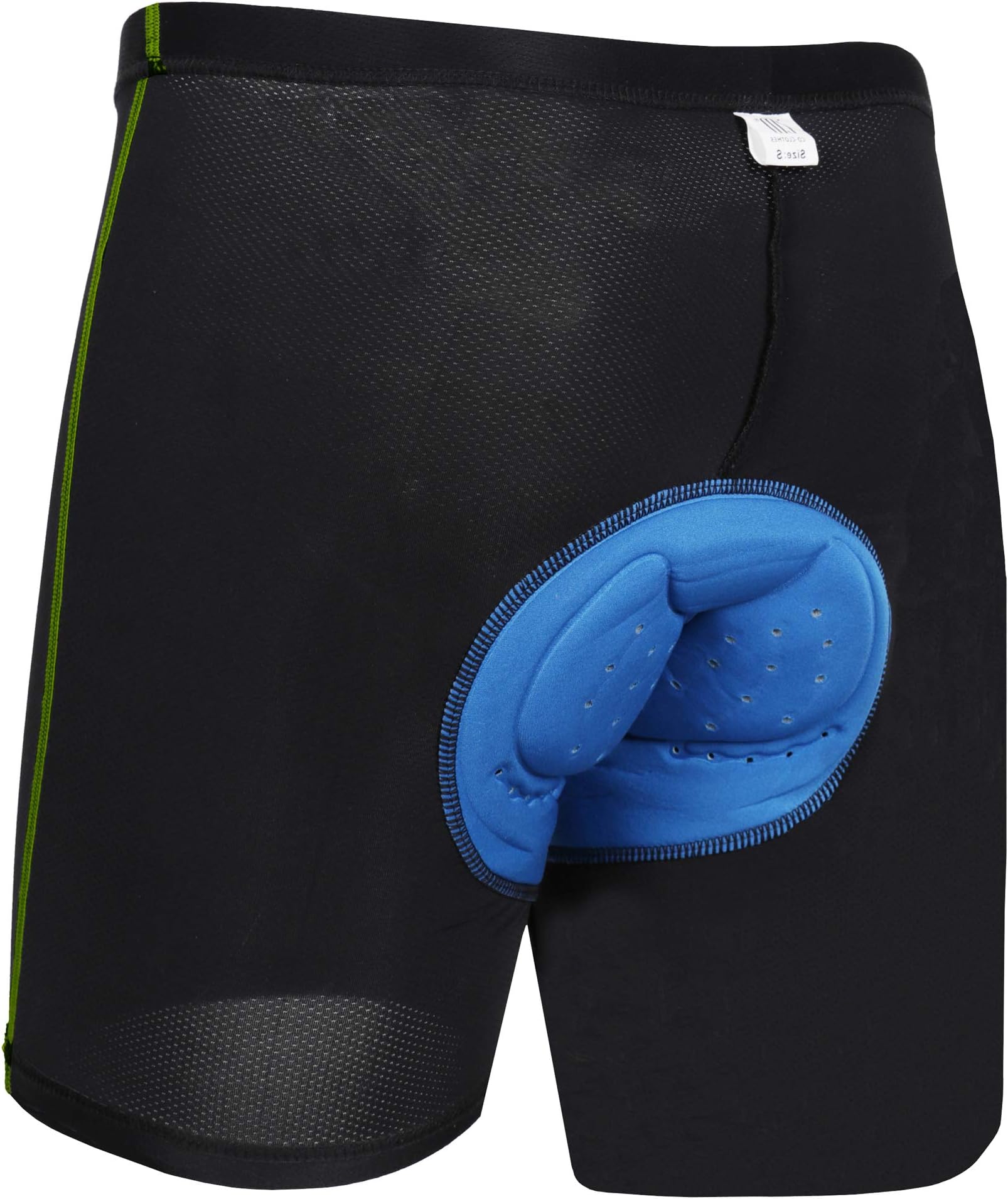 ZM Men's Padded Bicycle MTB Cycling Underwear Shorts 3D Padded Gel- Lightweight, Breathable & Elastic