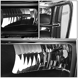 DNA MOTORING Pair Headlight Assembly Compatible