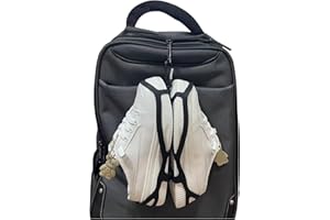 HIJAJA Footwear Clip for Sports and Outdoor Climbing Trip,Footwear Clip Sports Accessory,Hang Extra Shoes Cleats Boots or Gear on Your Bag