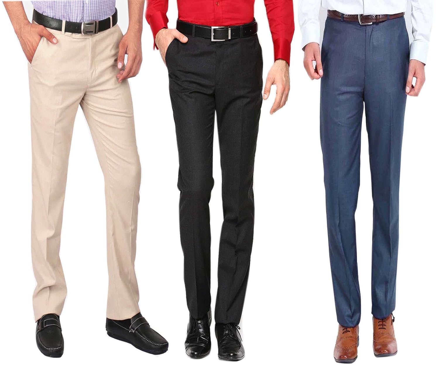 ad & av mens formal trouser packof_3_2by2_coffi_blue_cream_bb