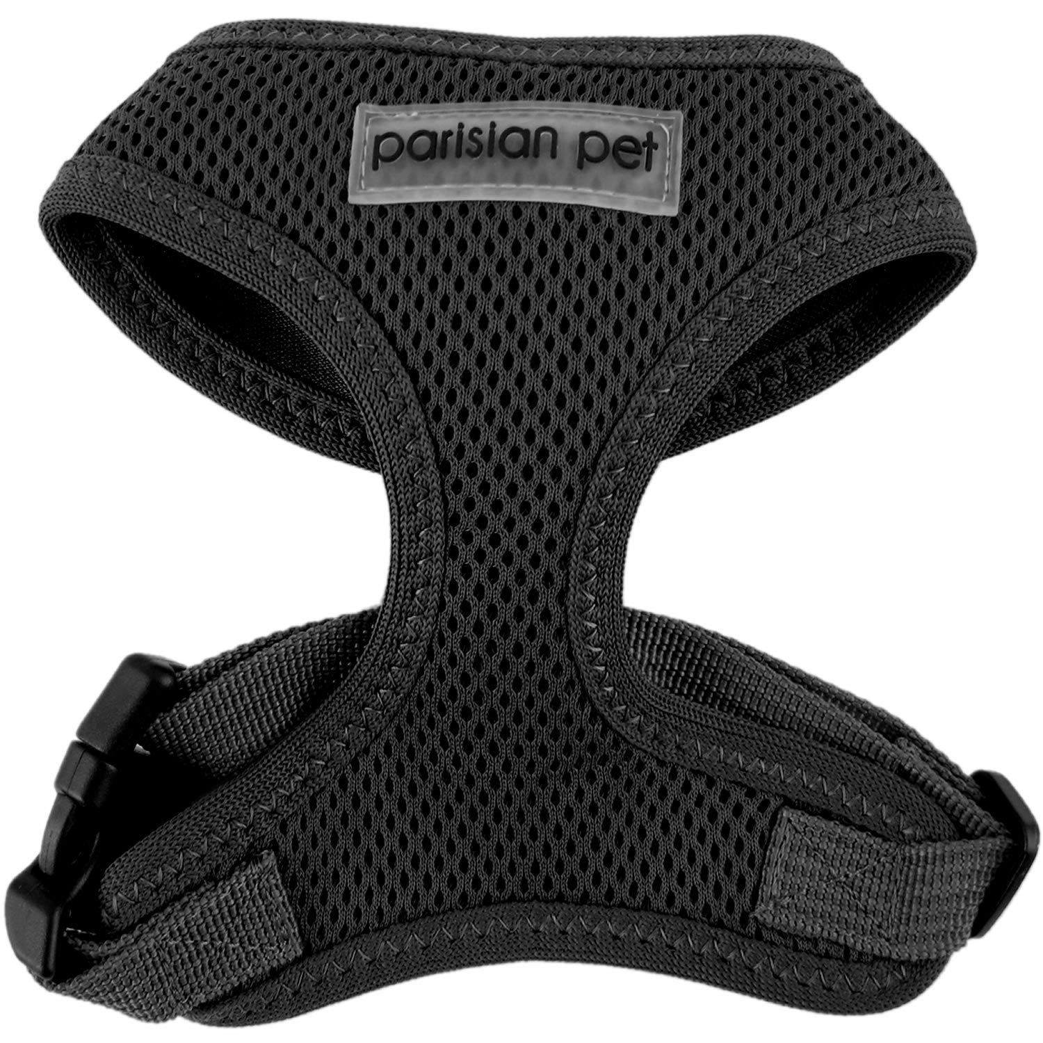 Parisian Pet Freedom Dog Harness, L, Black โ image 1
