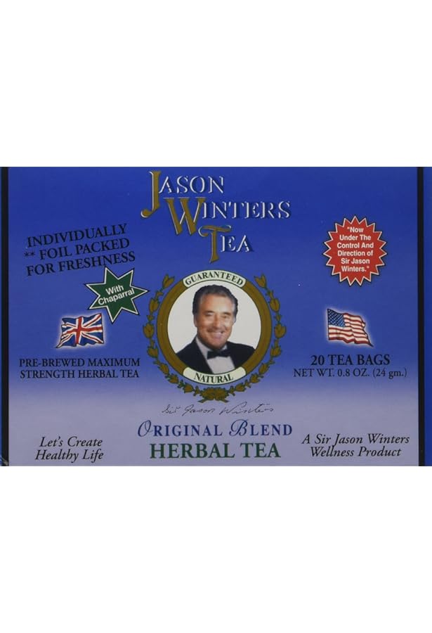 JASON WINTERS HERBAL TEA 30パック ジェイソン ウィンターズティー 30バック ハンズ : ハンズYahoo
