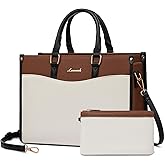 LOVEVOOK Purses and Handbags for Women,Stylish Tote Shoulder Satchel Bag PU Leather Crossbody Top Handle Bags with Zipper