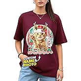 JIX & JOKY Custom Your Own Bootleg Rap Shirts with Dog Faces Custom Pet Shirt for Men Graphic Tshirt Gift Idea for Pet Lovers