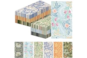 Auch 120 Pieces Vintage Floral Guest Disposable Napkins, Retro Plants Dinner Hand Napkins, Colorful Flower Dinner Hand Paper 