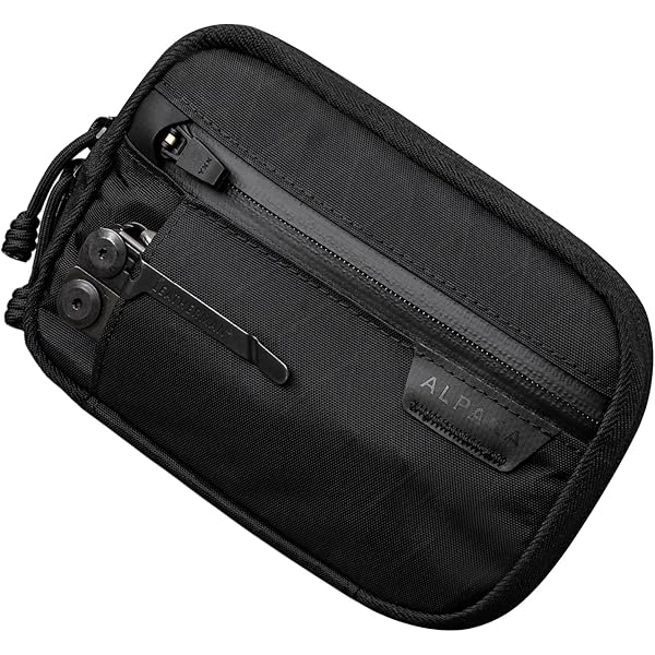 Amazon.com: ALPAKA Hub Zip Pocket Blue Axoflux 300D - Zipper
