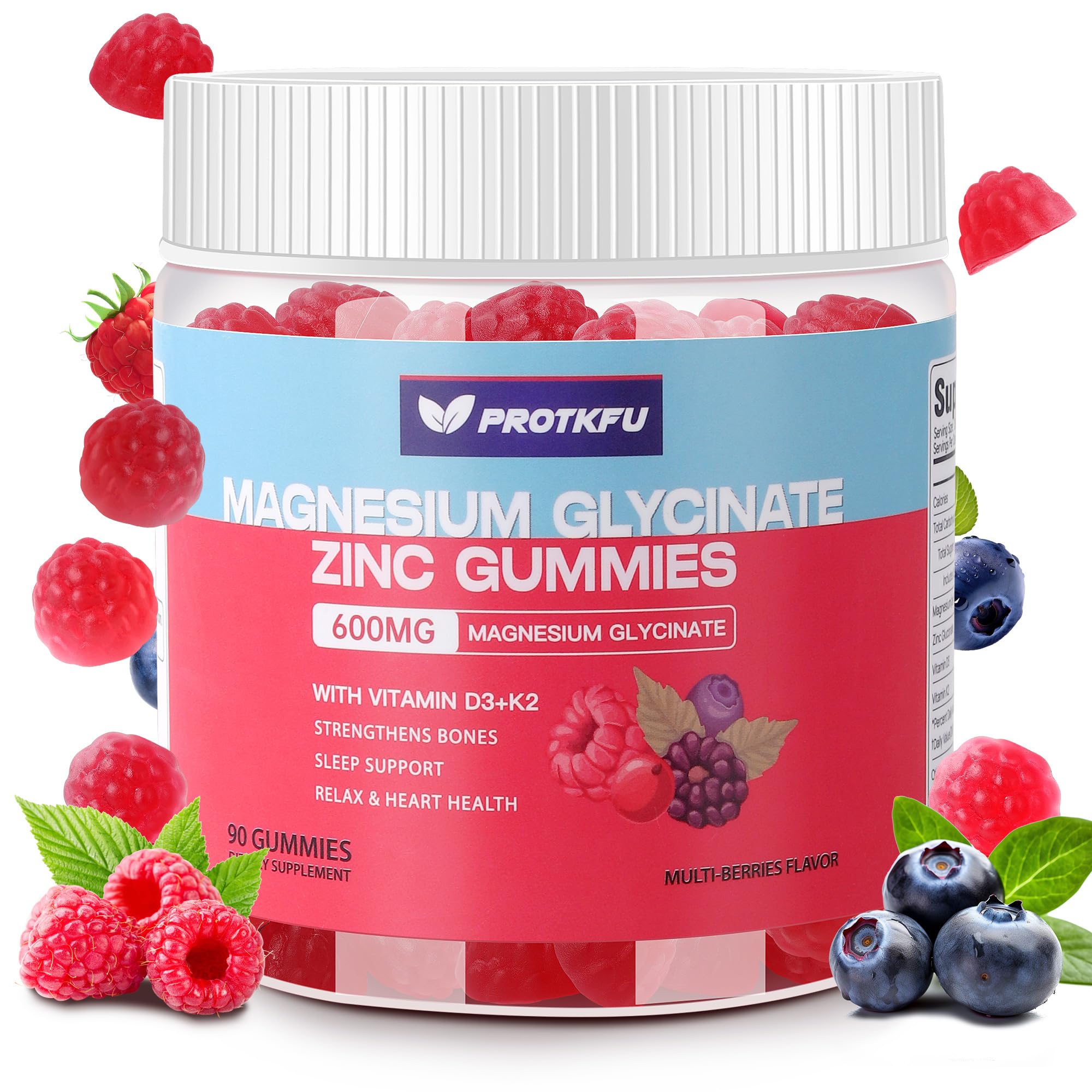 Magnesium Glycinate Zinc Gummies