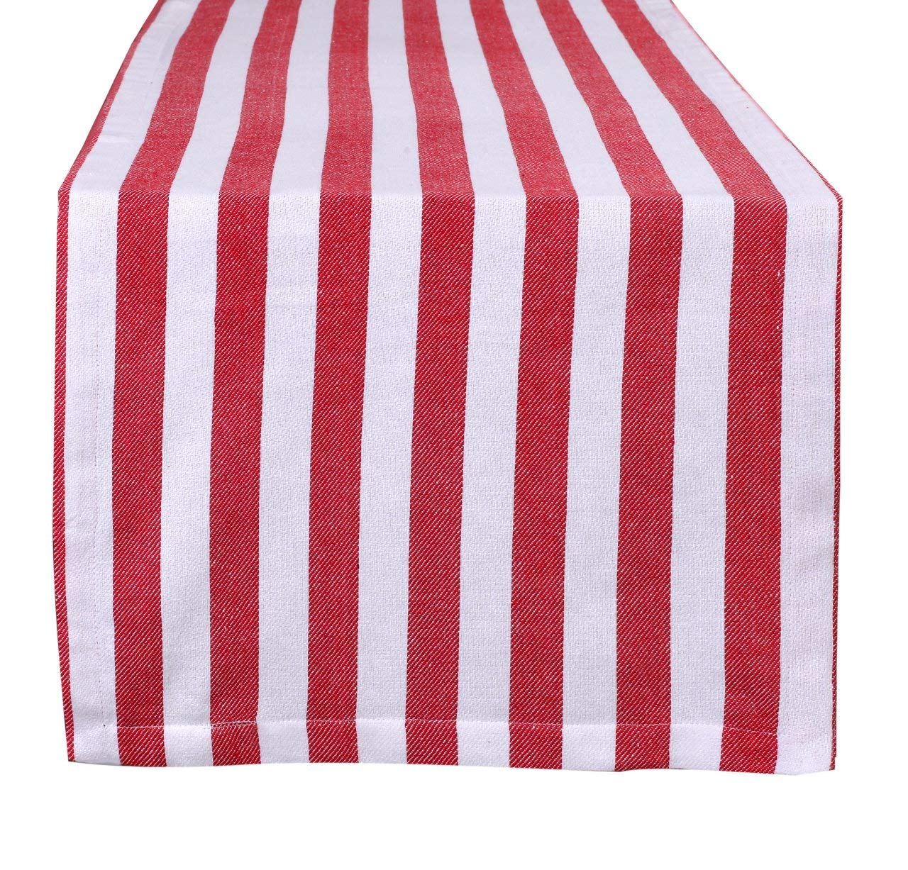 Best red stripe table runner